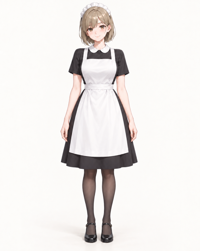 knee-length skirt