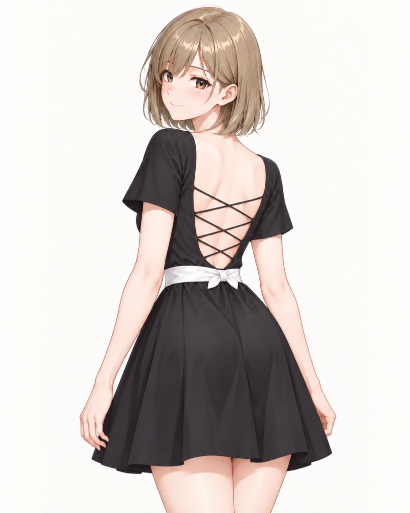 lace-up back