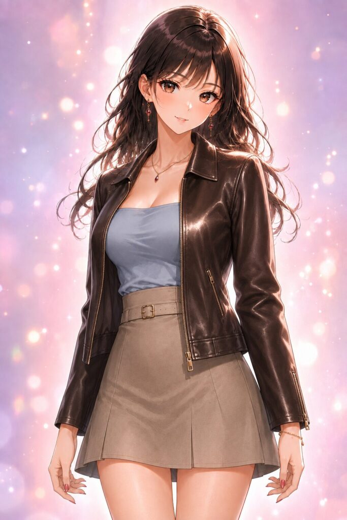 leather jacket