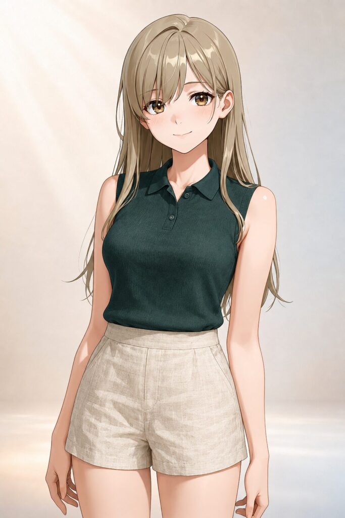 linen shorts