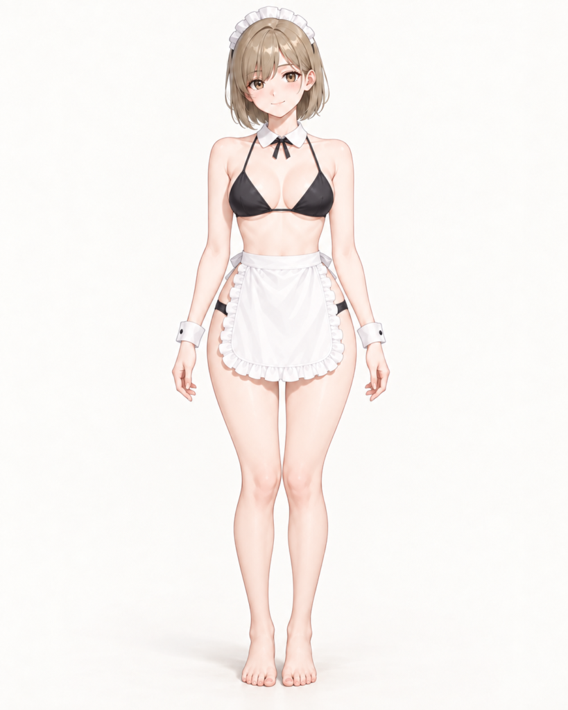 maid bikini