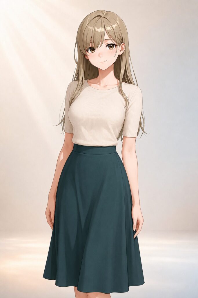midi skirt