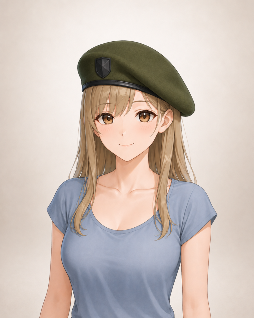 military beret