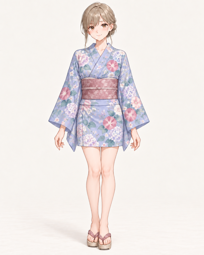 mini yukata