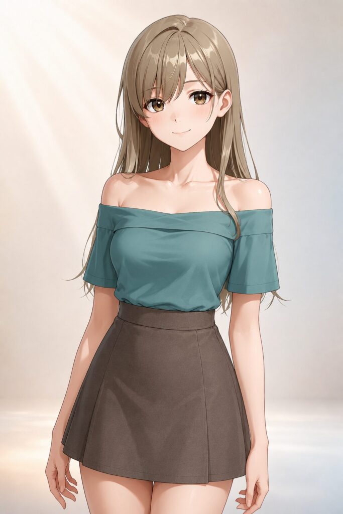 off-shoulder top