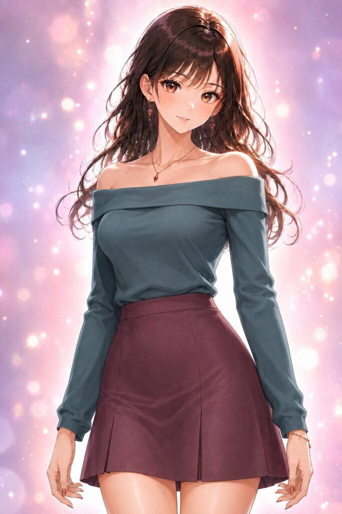 off-shoulder top