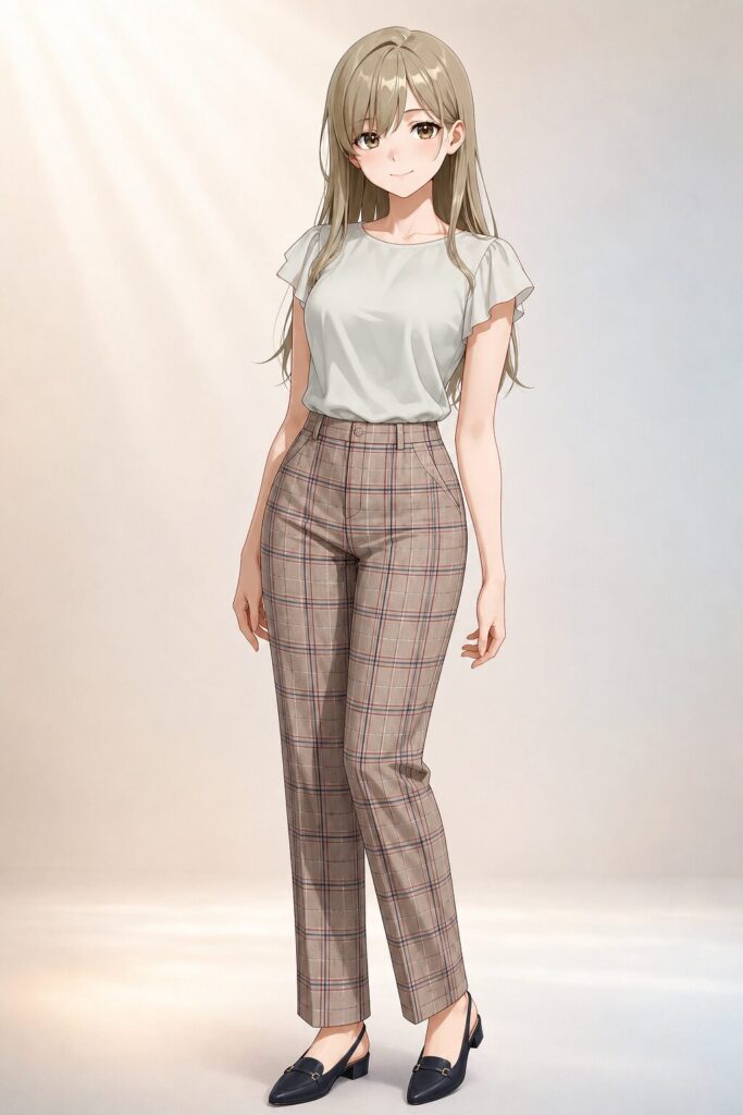 plaid pants
