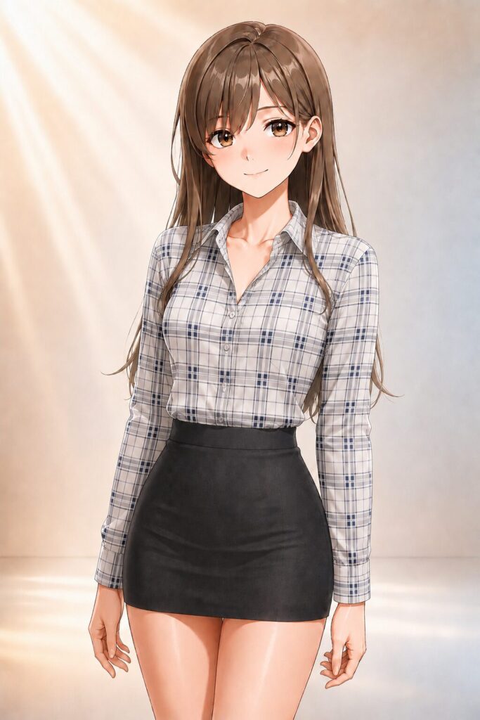 plaid shirt