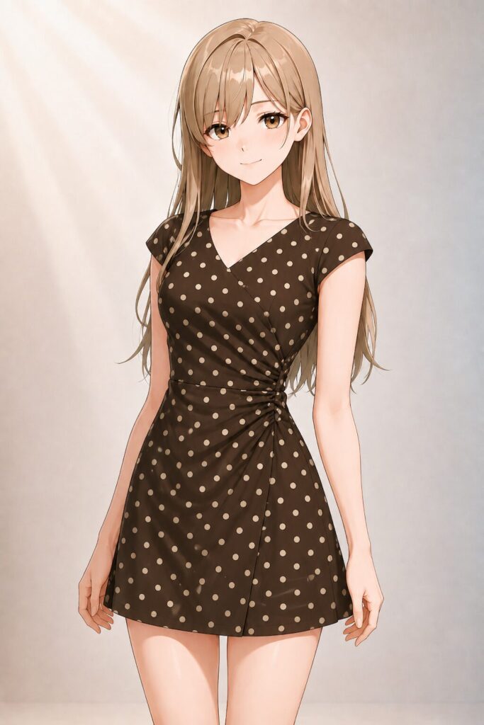 polka dot dress