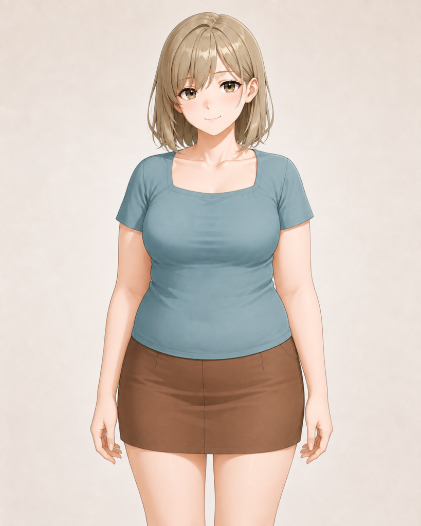 pudgy body
