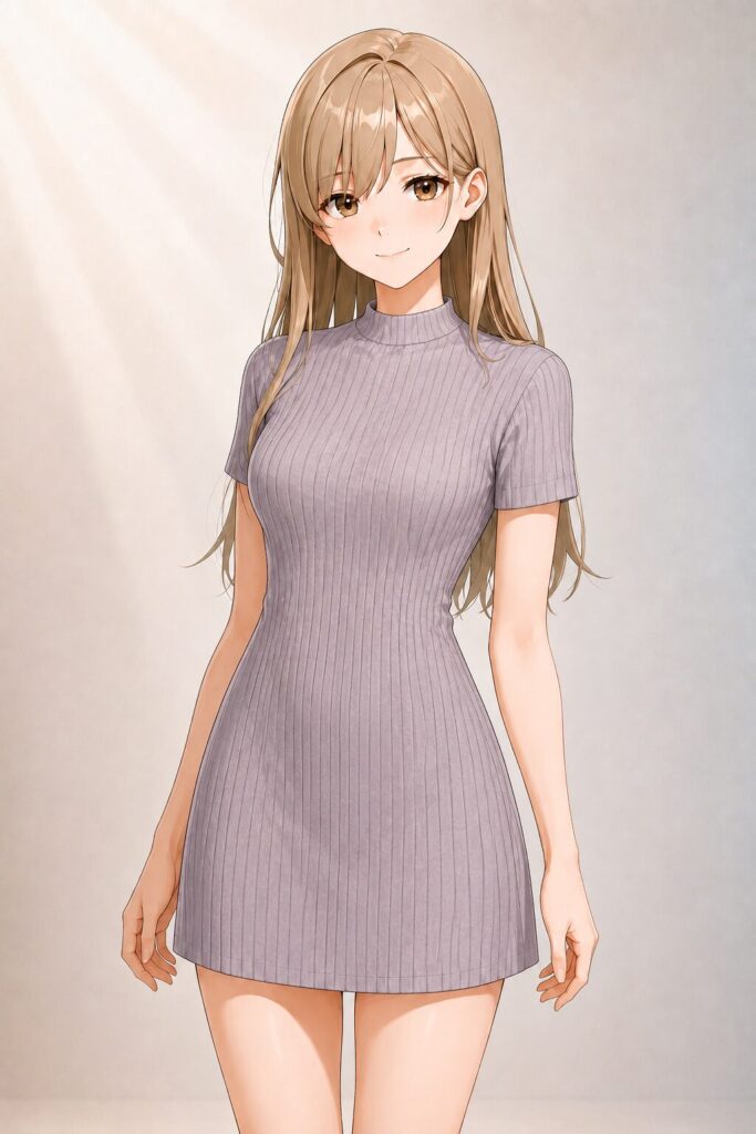 ribbed dress