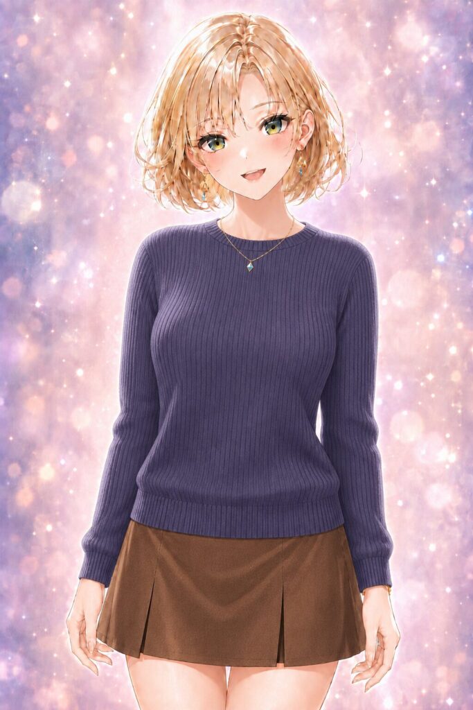 ribbed sweater