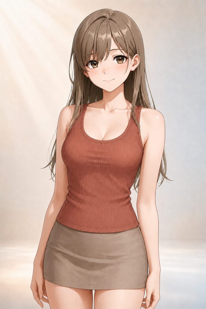 ribbed tank top