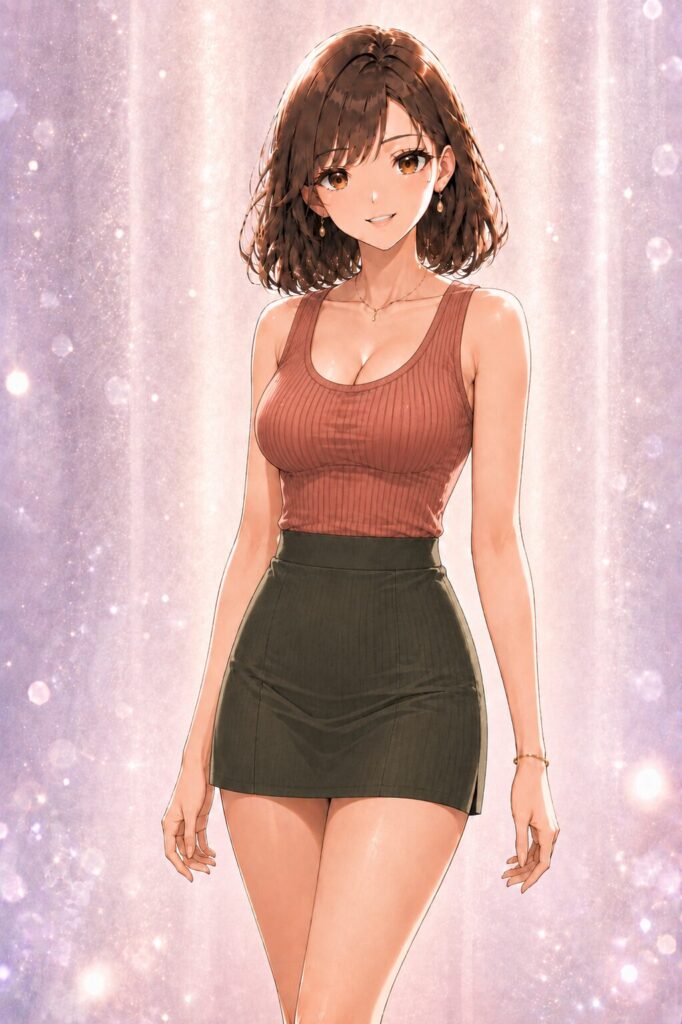 ribbed tank top