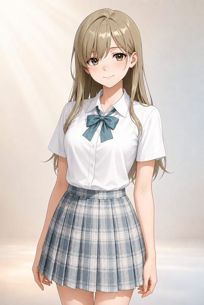 summer school uniform