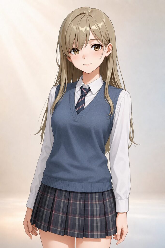 sweater vest uniform1