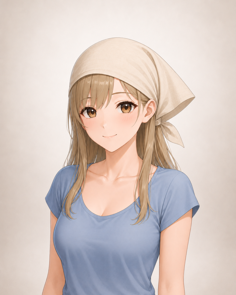 triangular headscarf