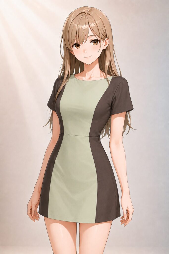 two-tone dress1