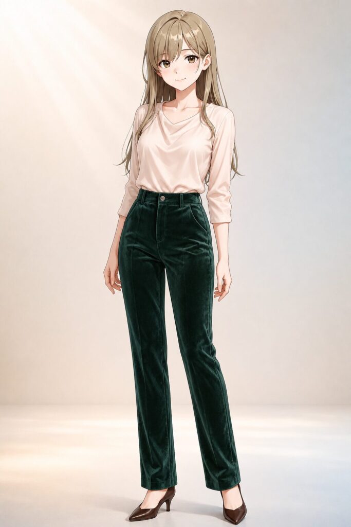 velvet pants