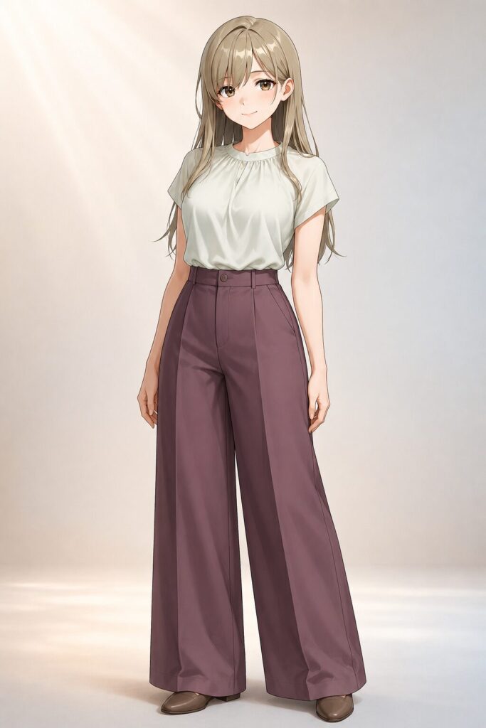 wide-leg pants