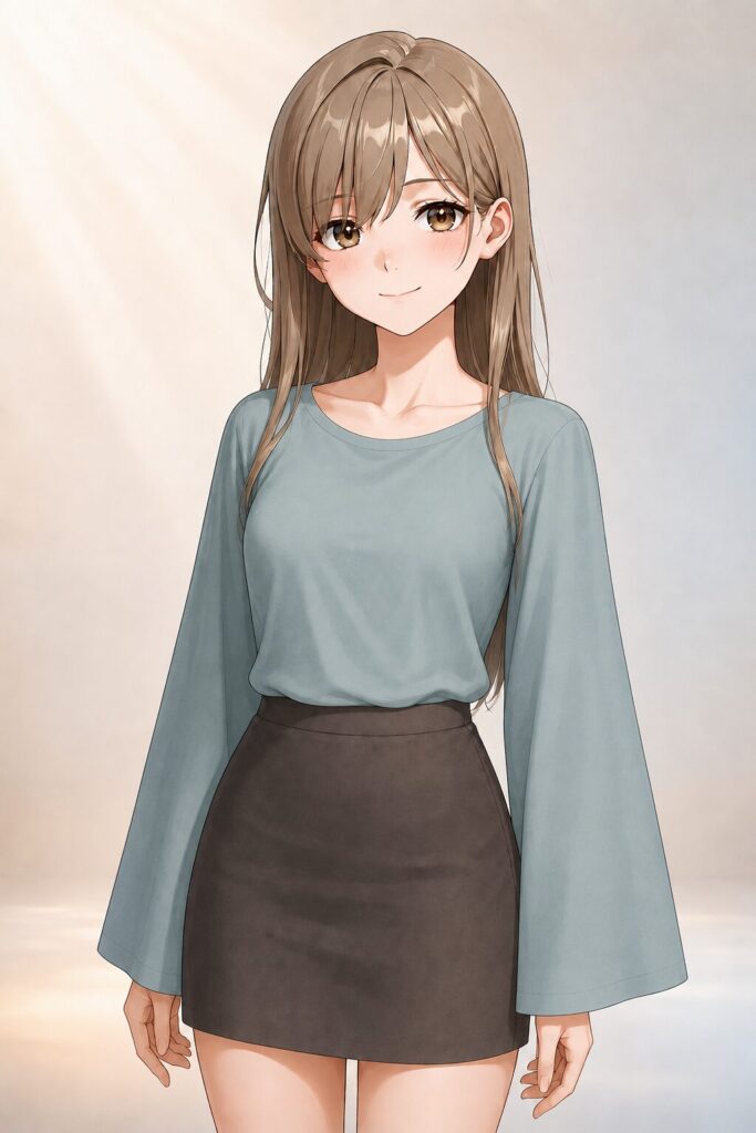 wide sleeves