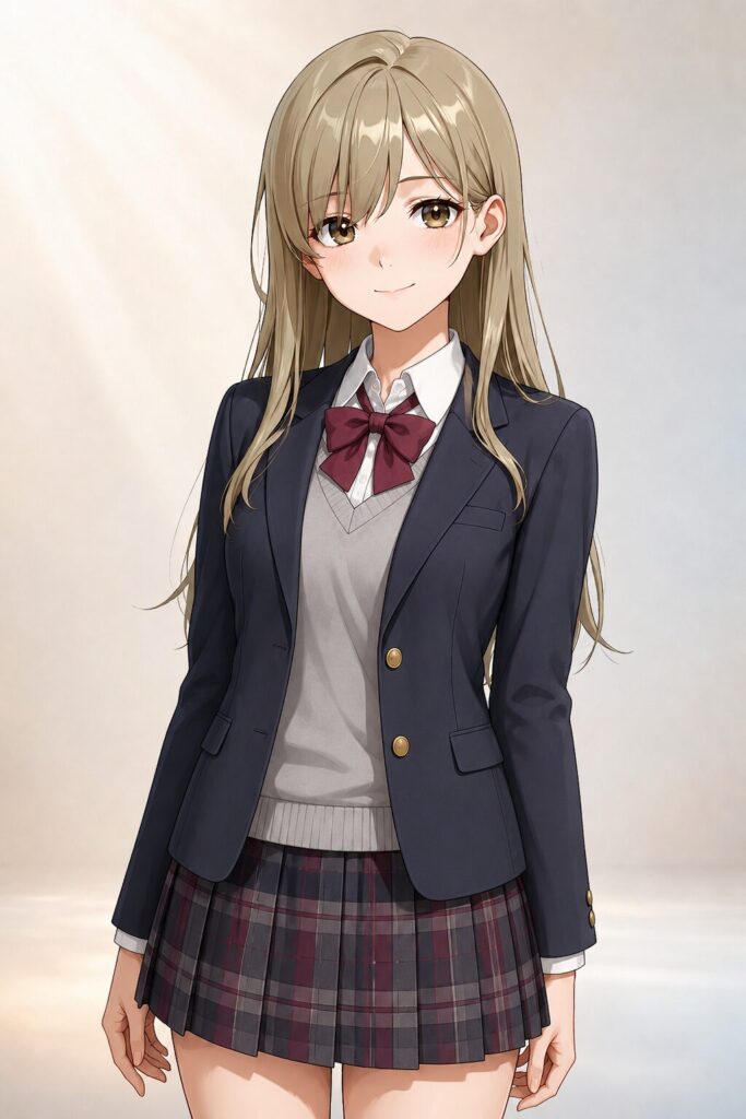 winter school uniform