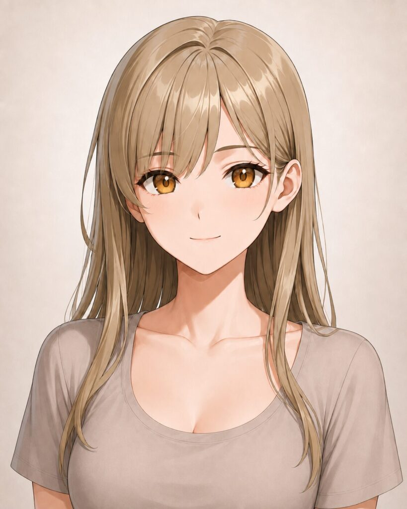 amber eyes