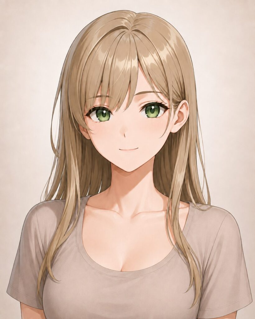 green eyes