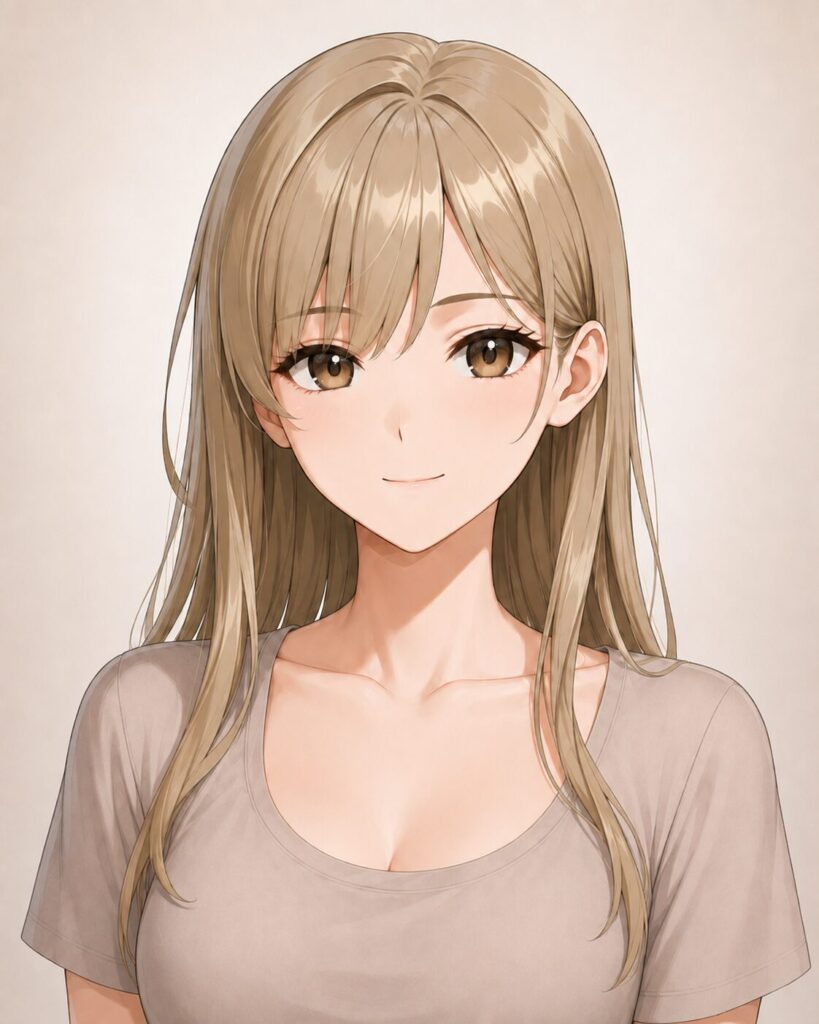 long eyelashes