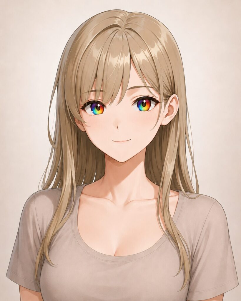 rainbow eyes