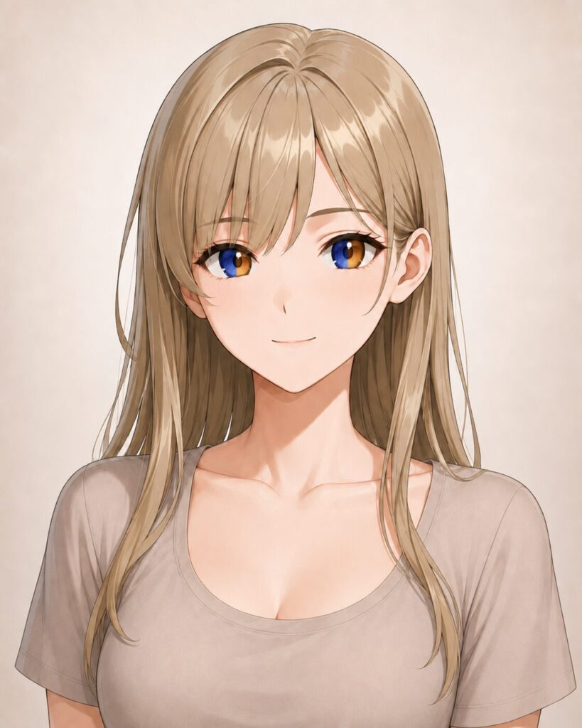 two-tone eyes