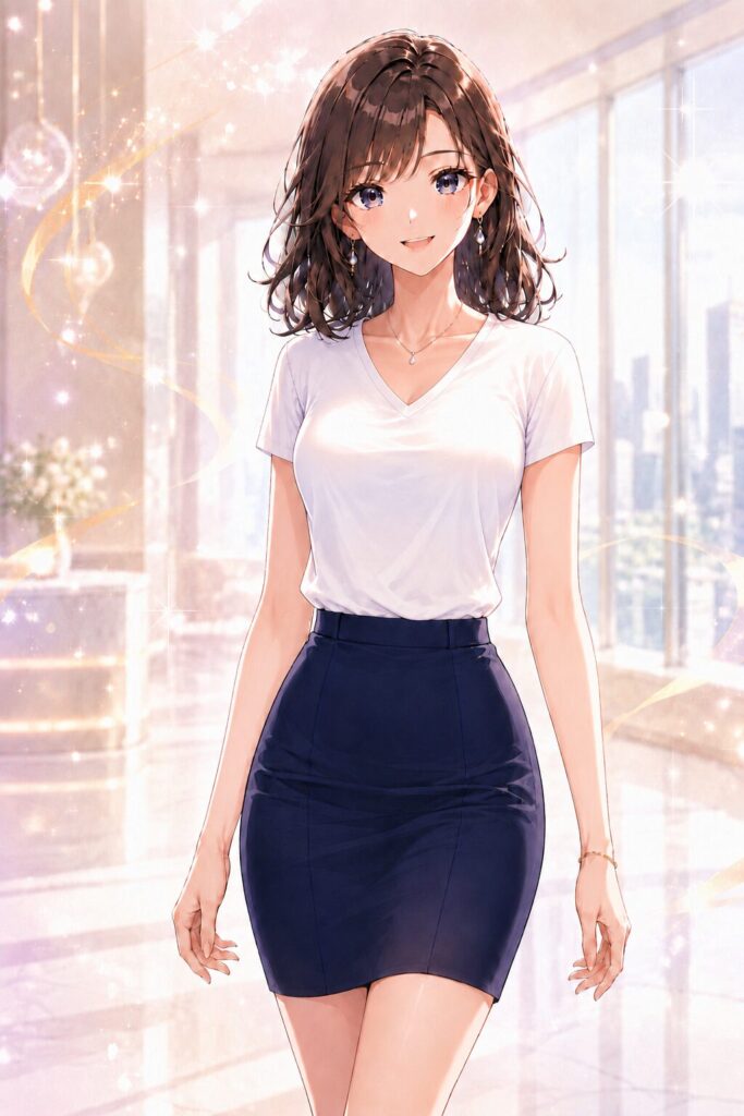 V-neck T-shirt