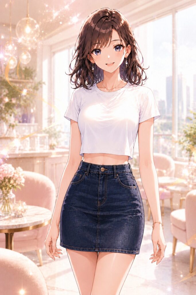 cropped T-shirt