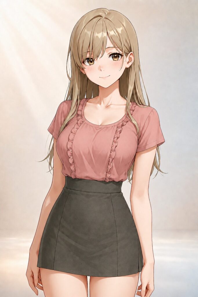 frilled blouse1