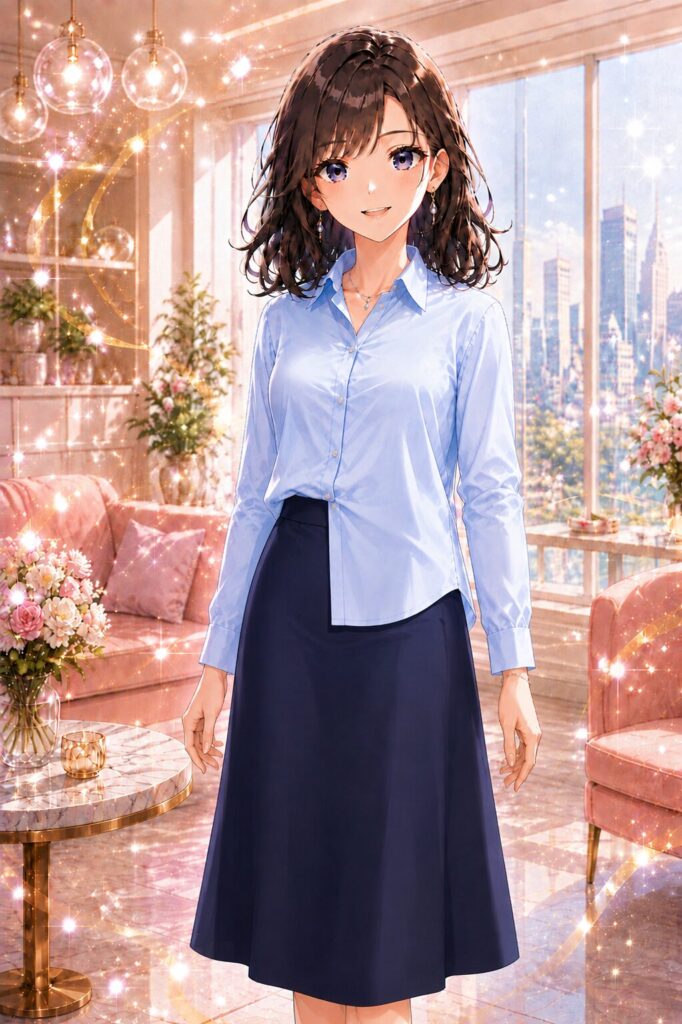 half-tucked shirt