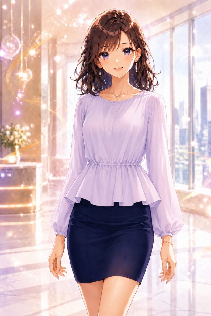 peplum blouse