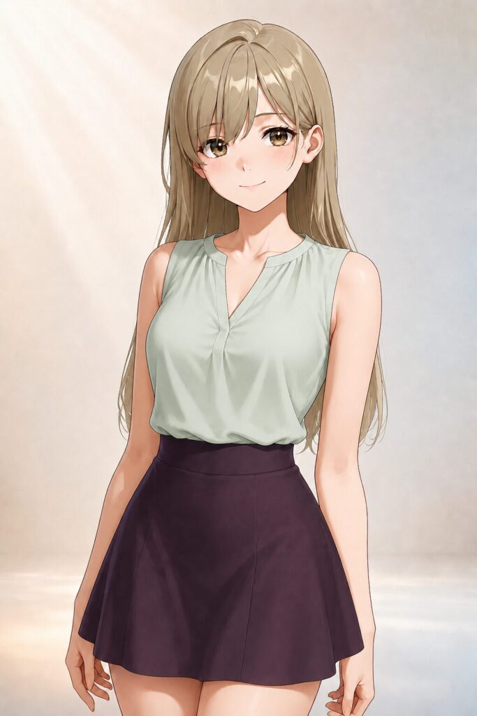 sleeveless blouse