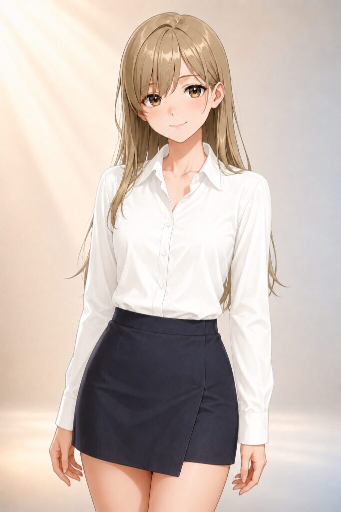 white dress shirt