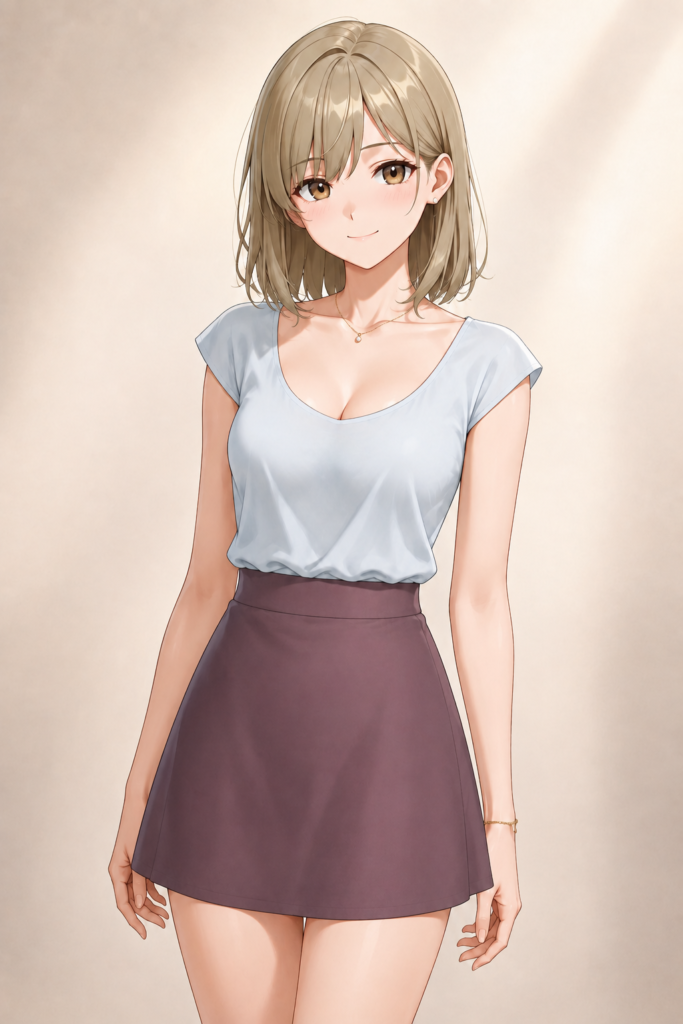 A-line skirt