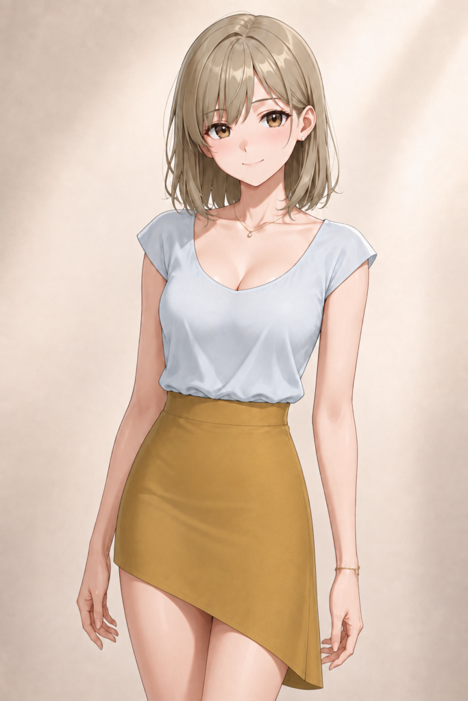 asymmetrical skirt