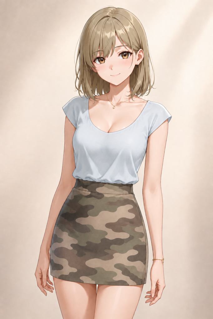 camouflage skirt