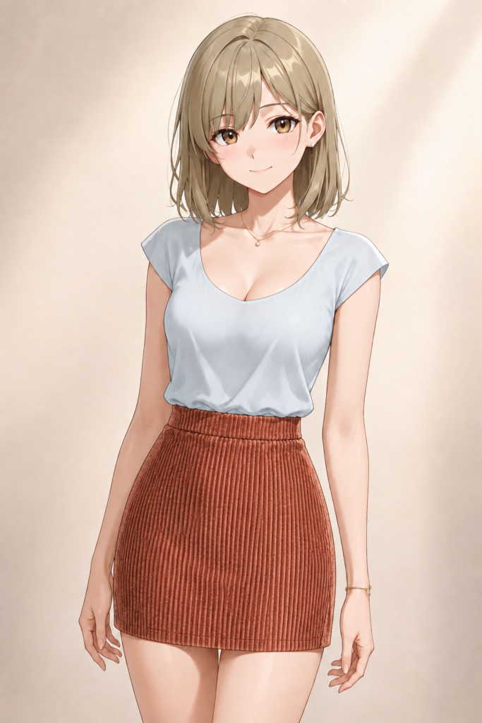 corduroy skirt