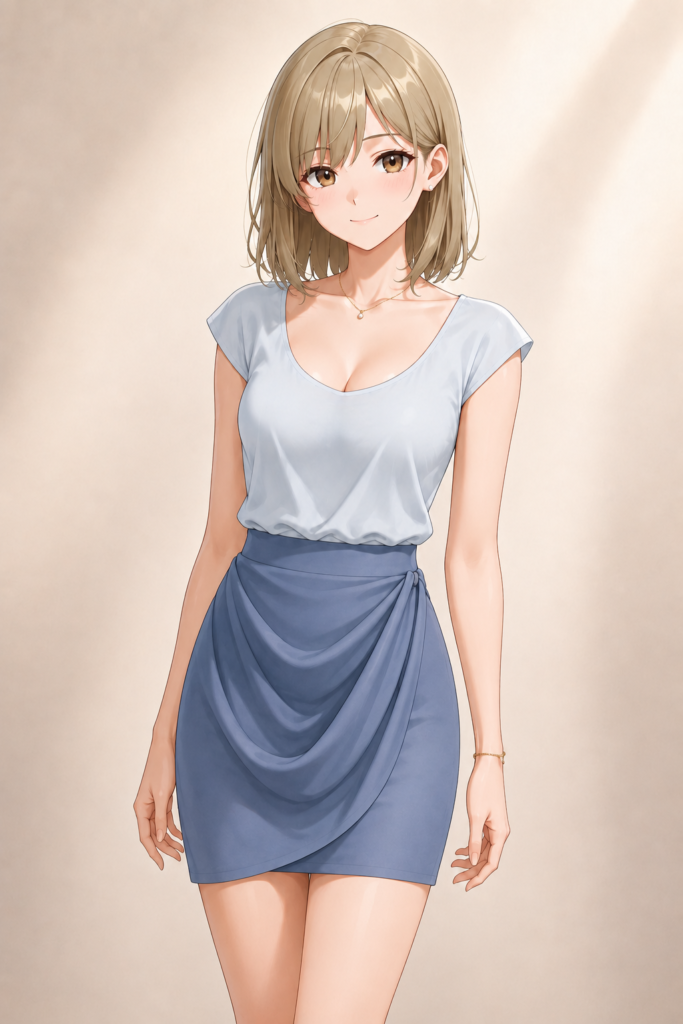 cowl skirt