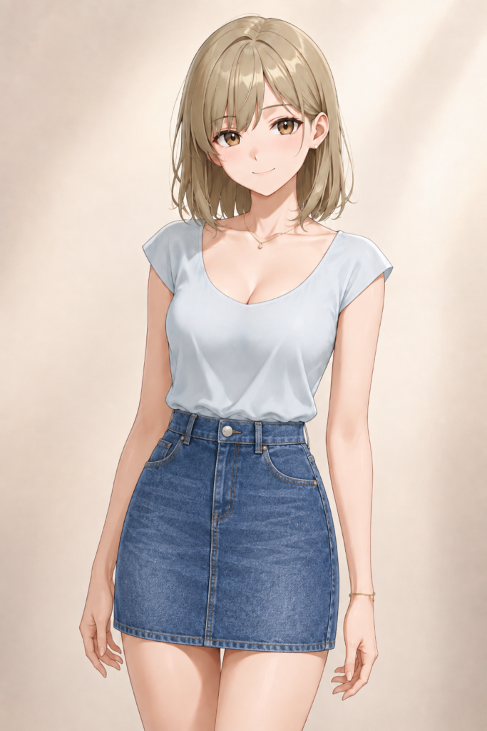 denim skirt