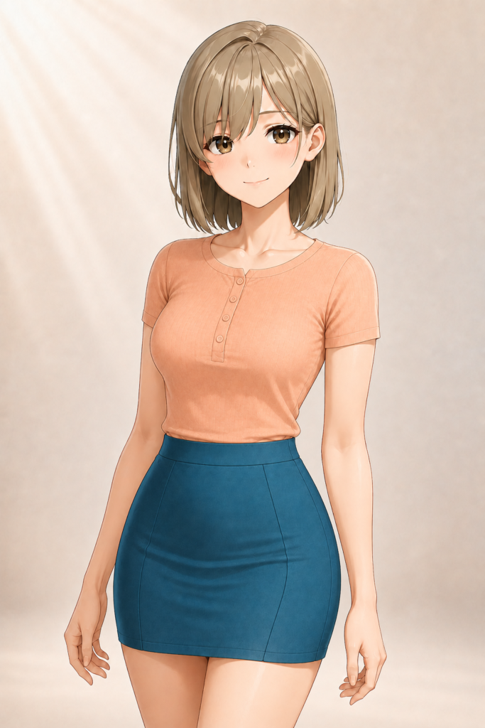 form-fitting clothes
