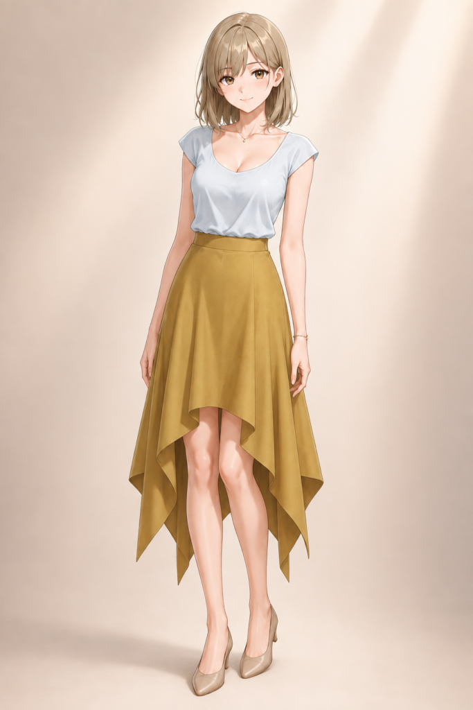 handkerchief skirt
