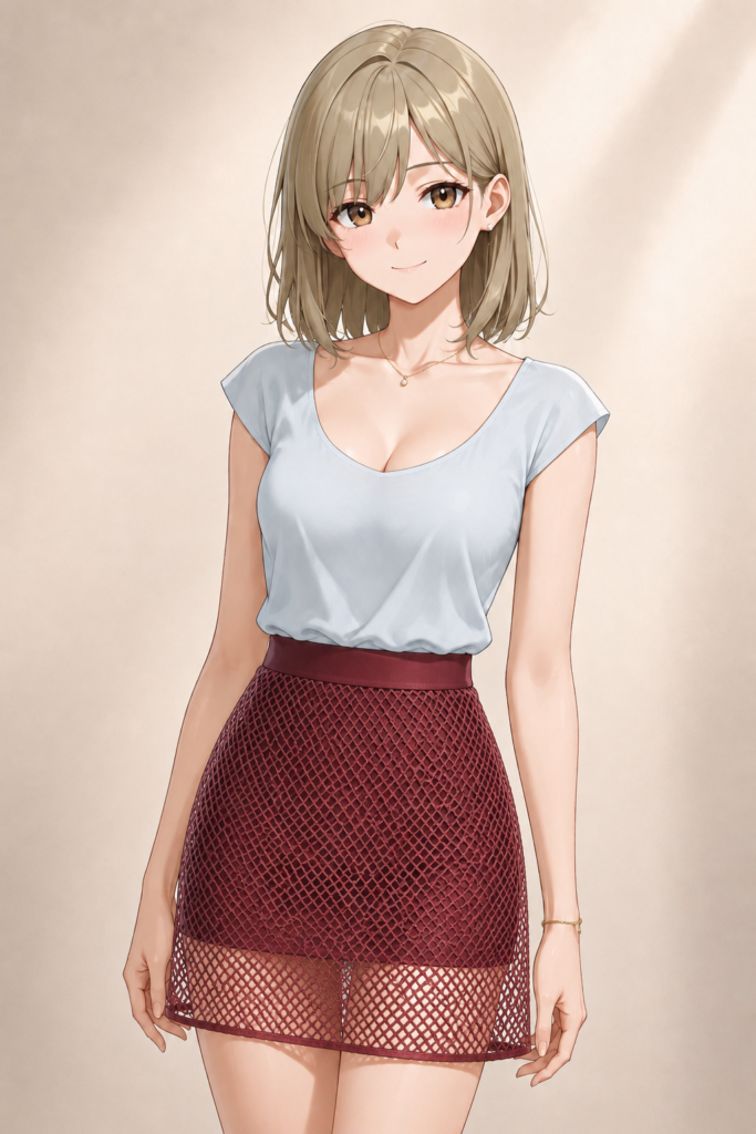 mesh skirt