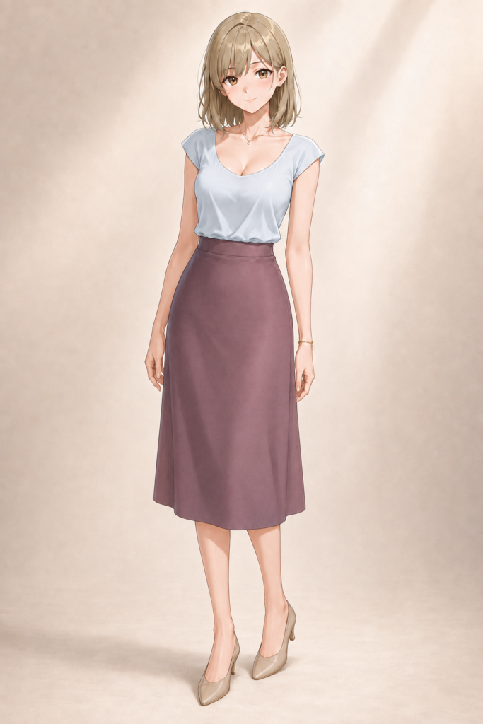 midi skirt