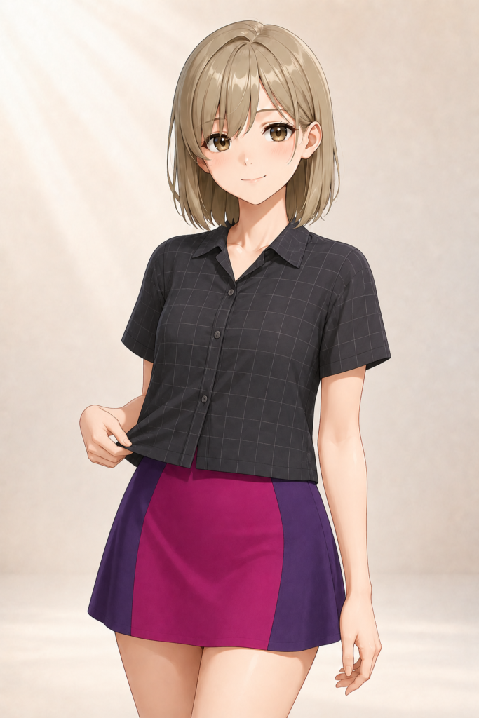 shirt tug