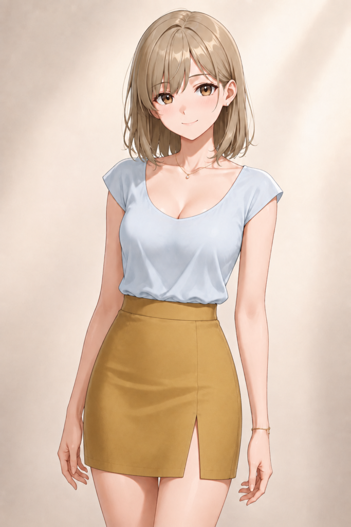 slit skirt